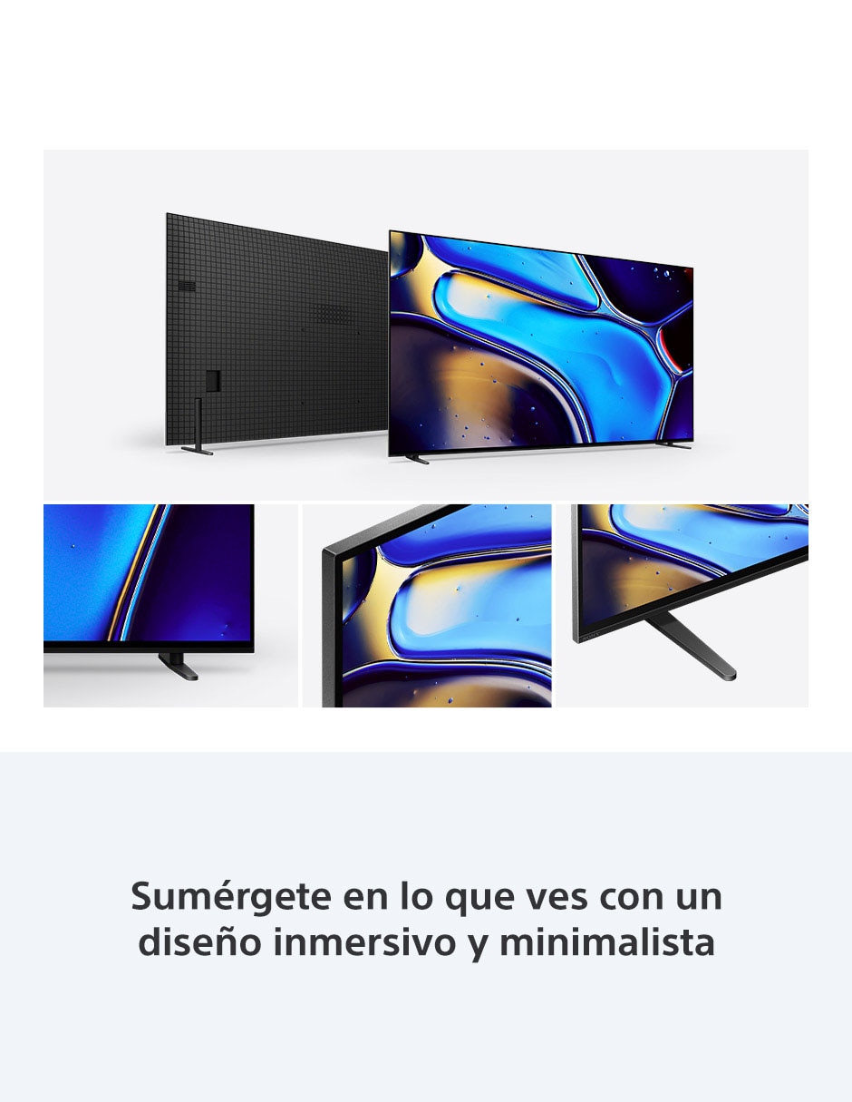 Pantalla Smart TV OLED de 55 pulgadas 4K/UHD Bravia 8 con Google TV 6