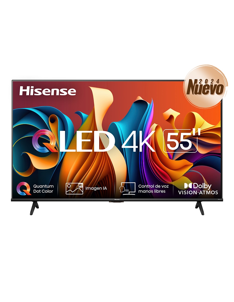 Pantalla QLED de 55 pulgadas 4K/UHD 55QD6N con Google TV 1