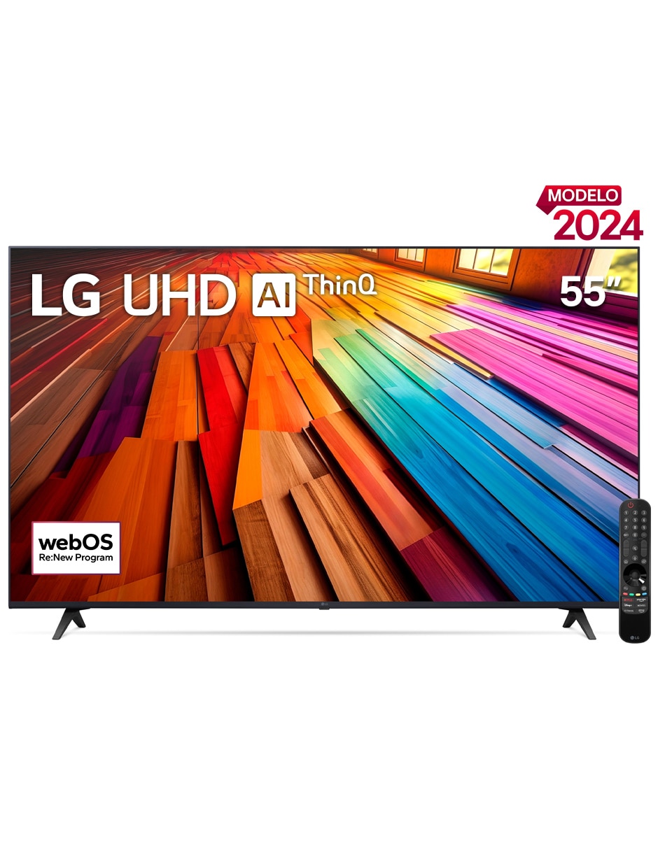 Pantalla Smart TV LED de 55 pulgadas 4K/UHD 55UT8050PSB 1