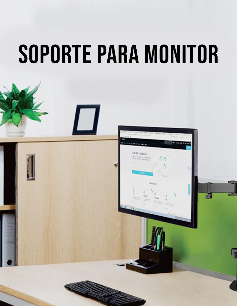 Soporte para pantalla articulado 15 - 27 pulgadas 3