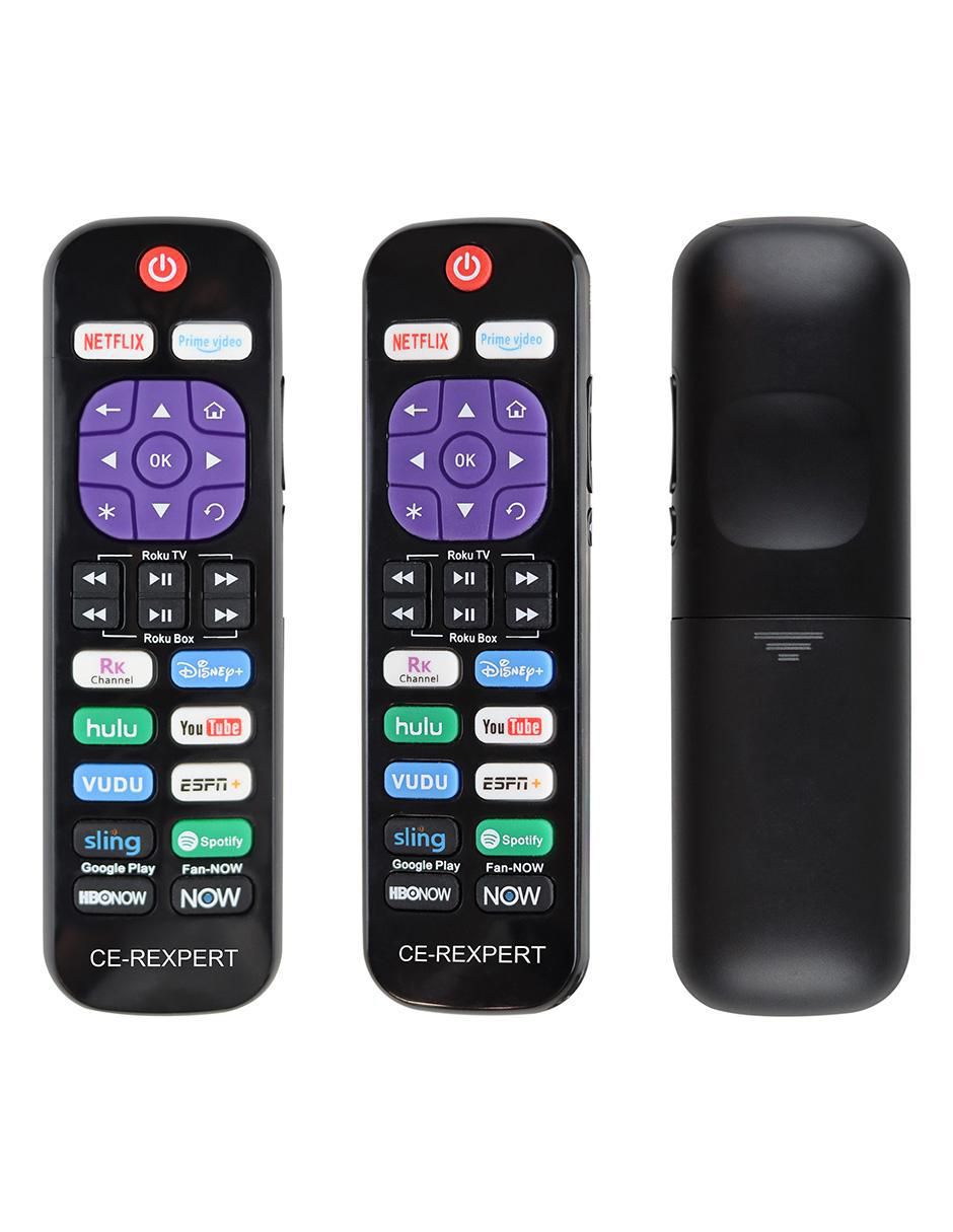 Control remoto para Smart TV CE-REXPERT Roku TV, modelos Express y Premiere 10