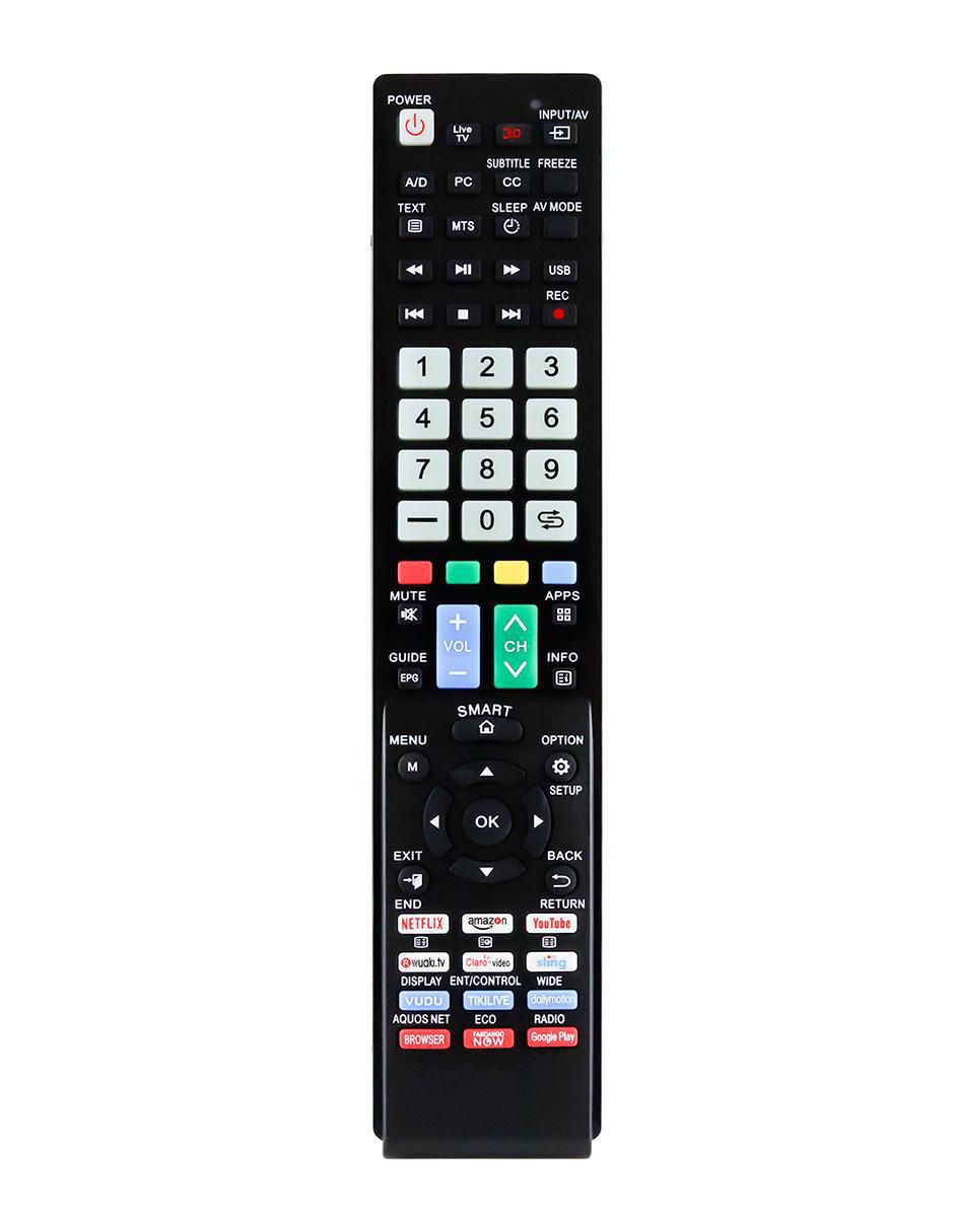 Control remoto para Smart TV CE-SH9 Sharp