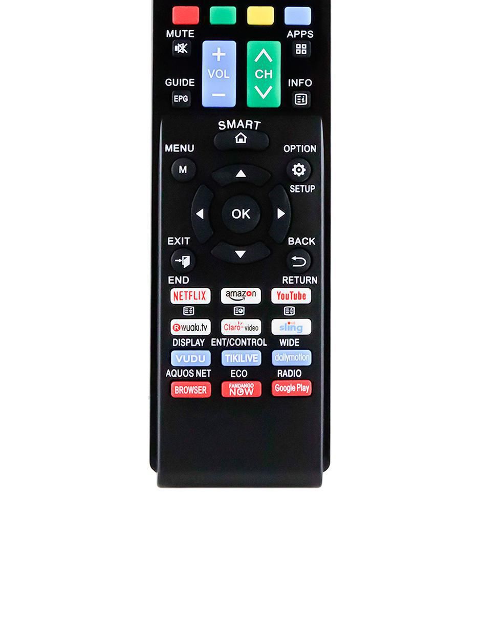 Control remoto para Smart TV CE-SH9 Sharp 8