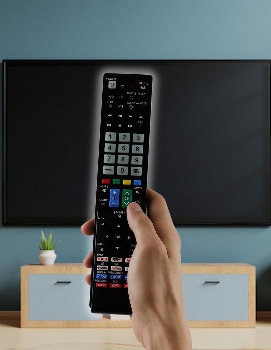 Control remoto para Smart TV CE-SH9 Sharp 9