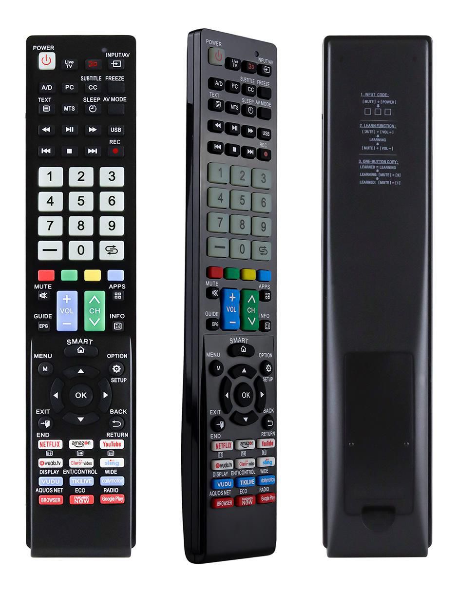Control remoto para Smart TV CE-SH9 Sharp 10