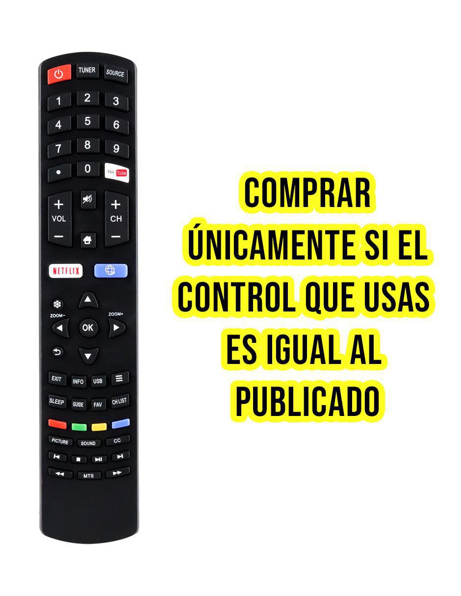 Control remoto para Smart TV CE-H97 EVL RC311S 9
