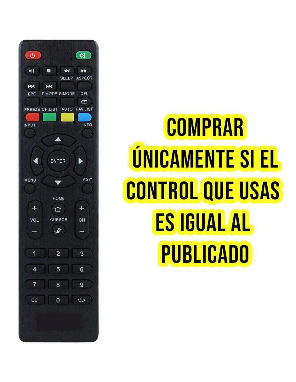 Control remoto para Smart TV CE-A16 Polaroid y Atvio 9