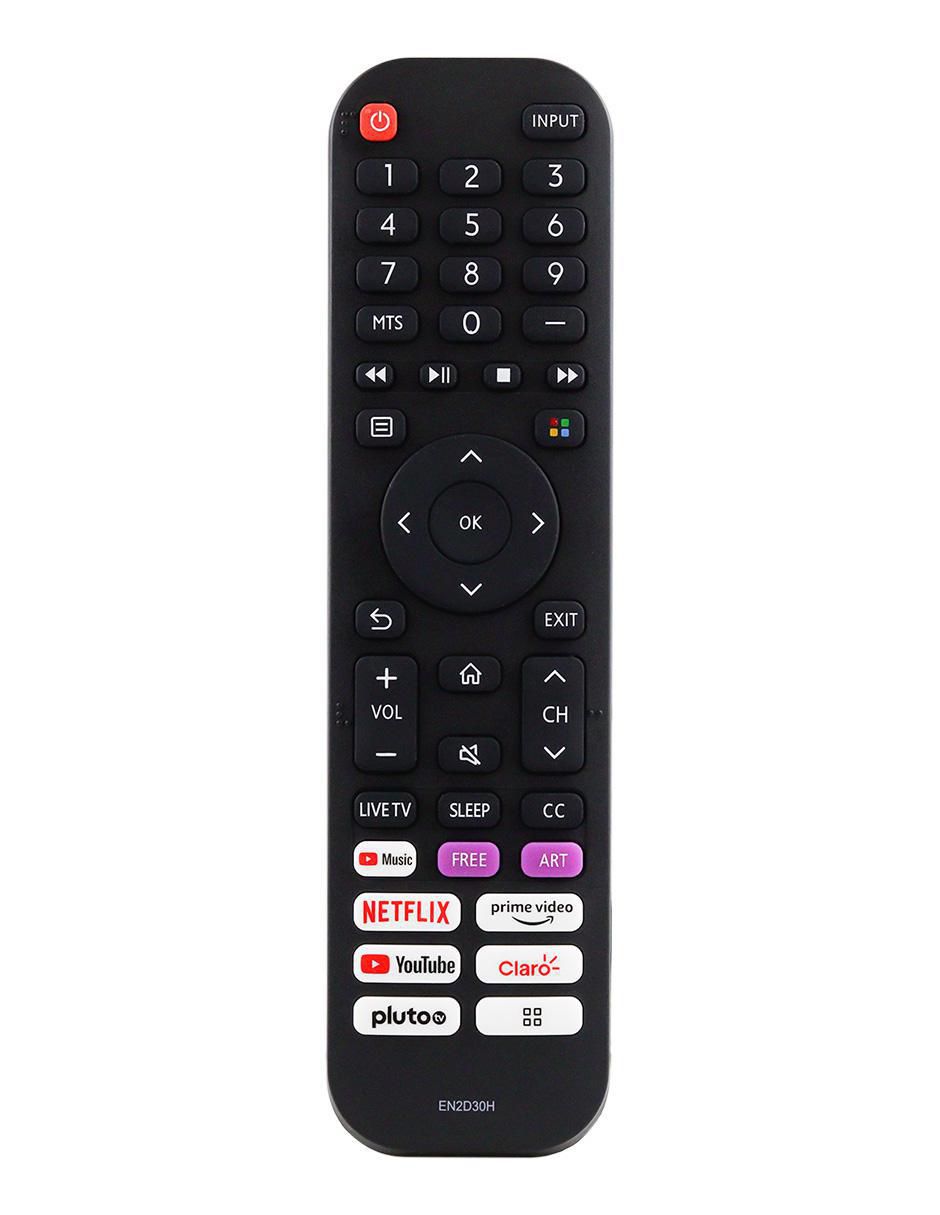 Control remoto para Smart TV CE-30H Hisense modelo EN2D30H