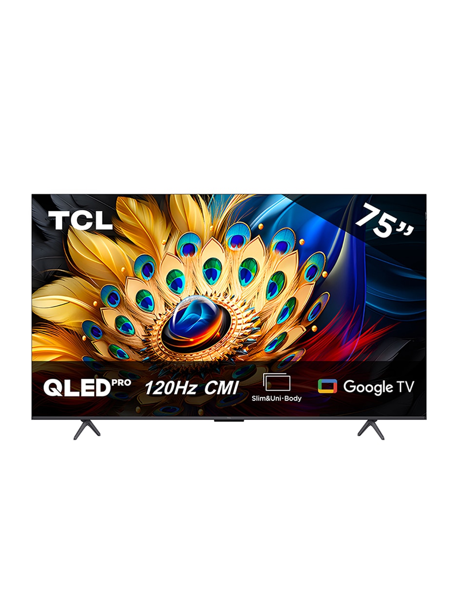 Pantalla Smart TV QLED de 75 pulgadas 4K/UHD 75Q651G con Google TV 1