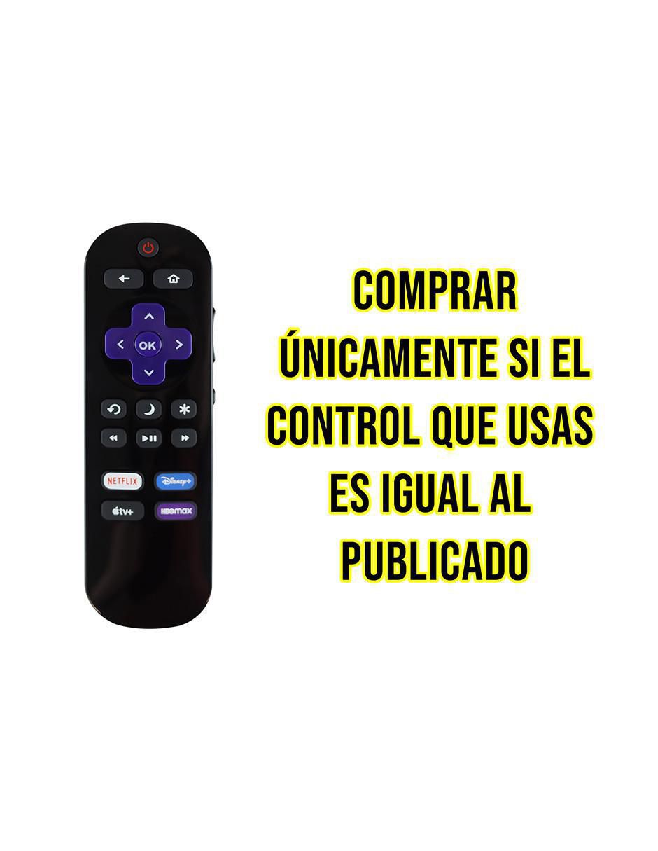 Control remoto para Smart TV CE-PH150 Onn Roku Smart Tv, Element Roku Smart Tv, Philips Roku Smart Tv, Hisense Roku Smart Tv 9