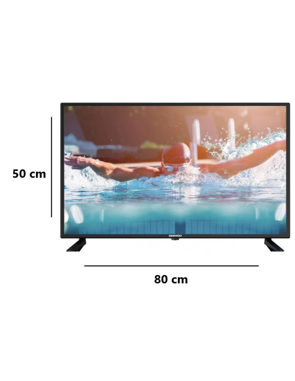 Pantalla Smart TV LED de 32 pulgadas HD DAW32H