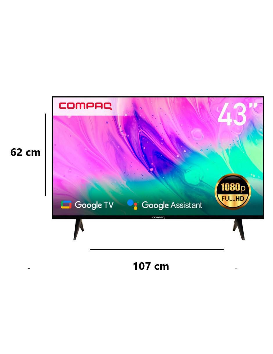 Pantalla Smart TV LED de 43 pulgadas Full HD QLG43EFHD con Google TV 4