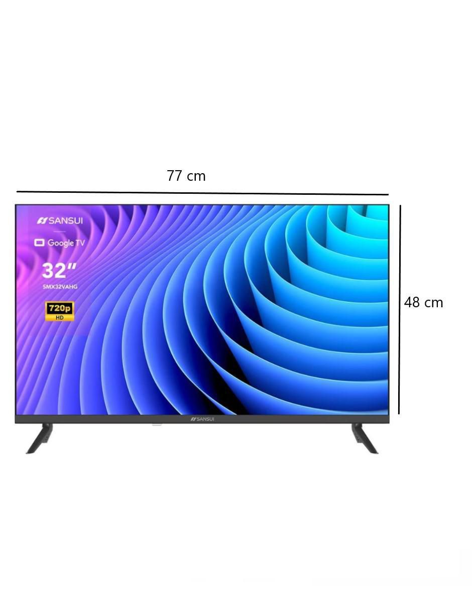 Pantalla LED de 32 pulgadas HD SMX32VAHG con Android TV 4