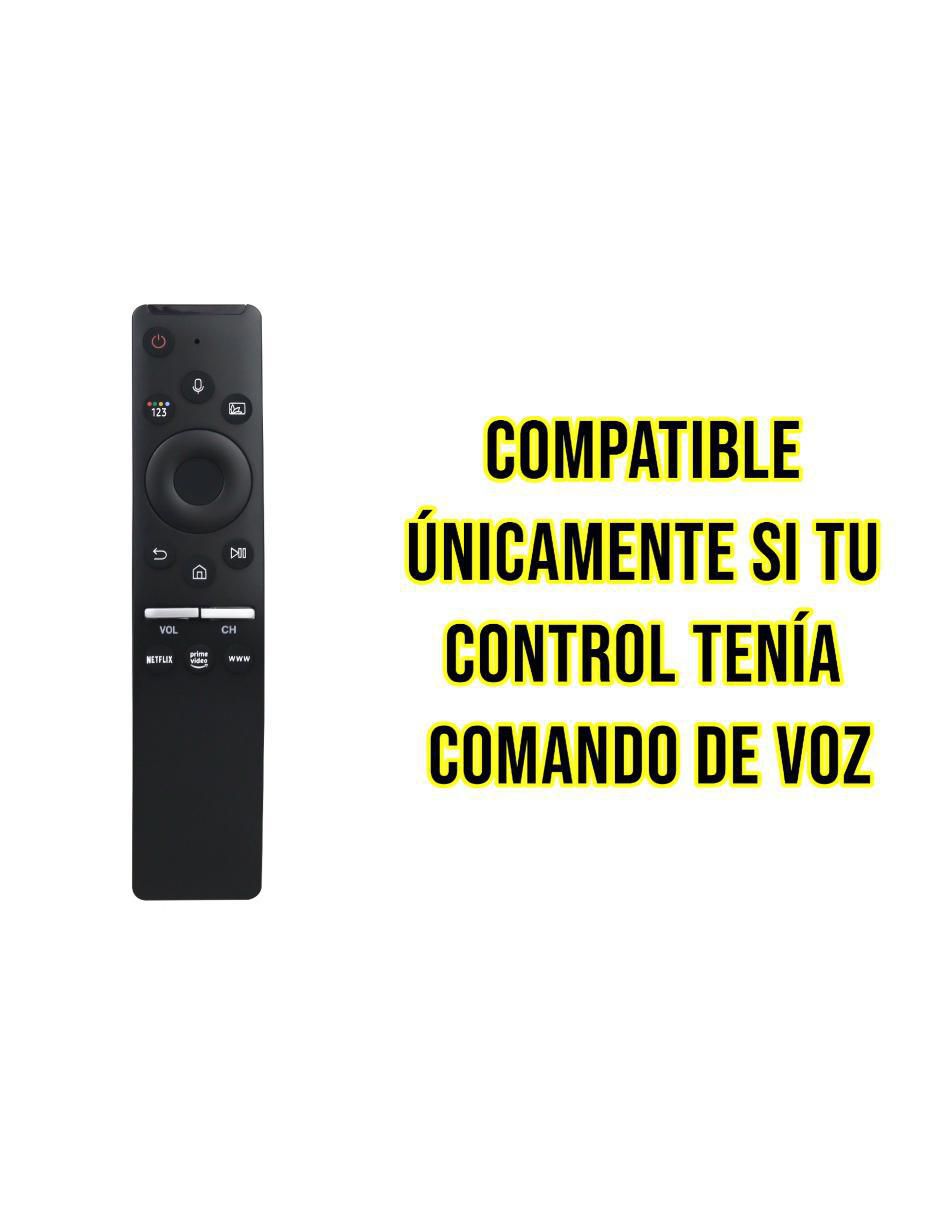 Control remoto para Smart TV CE-S850 Samsung 4kUHD Smart TV 6