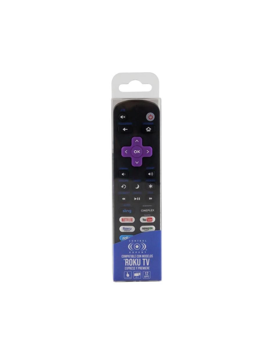 Control remoto para Smart TV CE-4RK TCL, LG, Insignia, Hisense, Sharp, Philips, Haier y Hitachi con sistema Roku 6