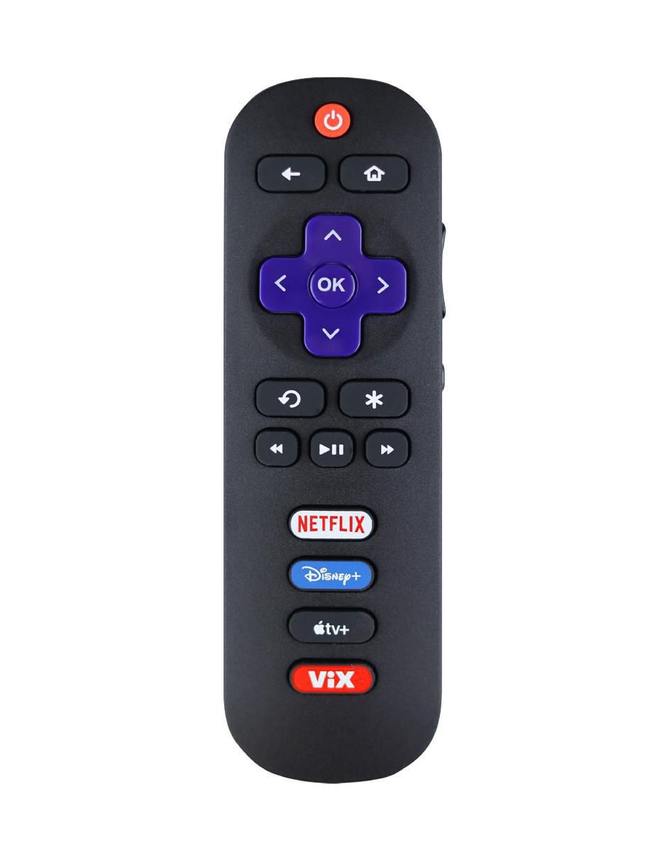 Control remoto para smart TV CE-TAWR TCL Roku TV Control remoto para smart TV CE-TAWR TCL Roku TV