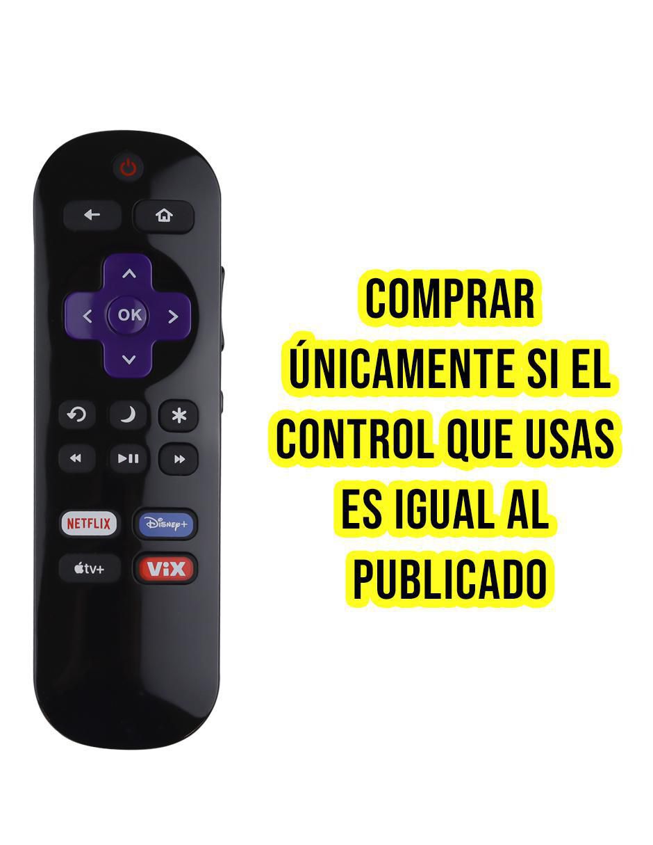 Control remoto para smart TV CE-DRW1 Philips, Hisense, Onn, Spectra, Atvio, Jvc, Daewoo 10