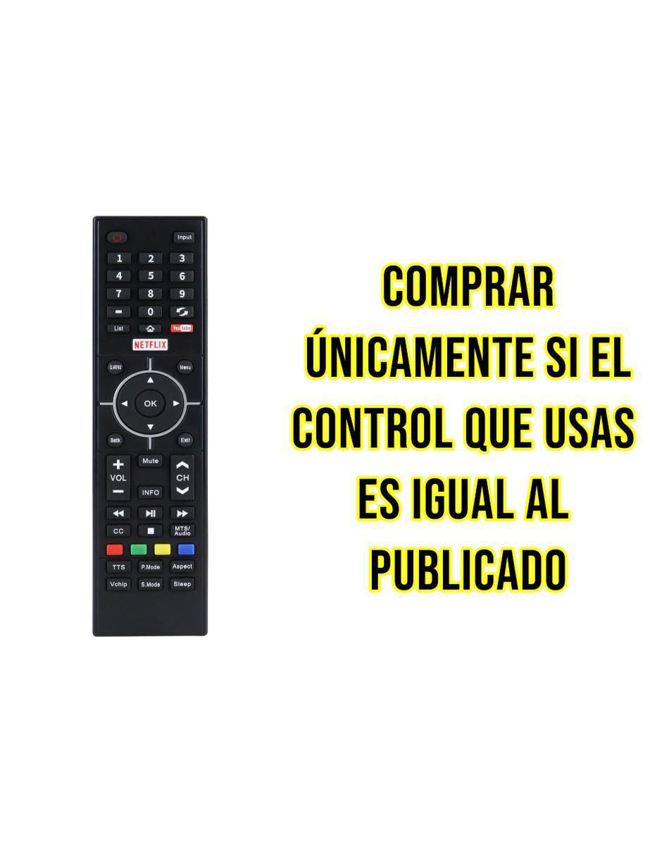 Control remoto para smart TV CE-H89 Atvio 7