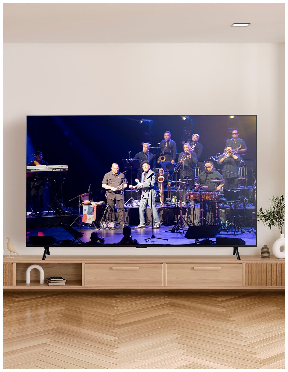 Pantalla Smart TV LED de 98 pulgadas 4K/UHD 98UT9050PSA con WebOS con LG ThinQ AI 9