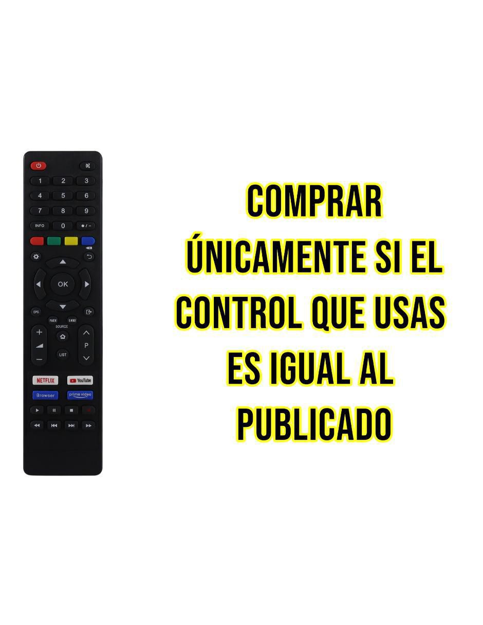 Control remoto para Smart TV CE-H8Y Hyundai 6