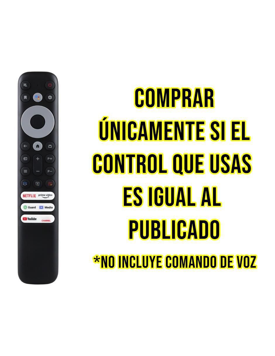 Control remoto para Smart TV CE-T902 TCL 4K RC902N FMR1 5