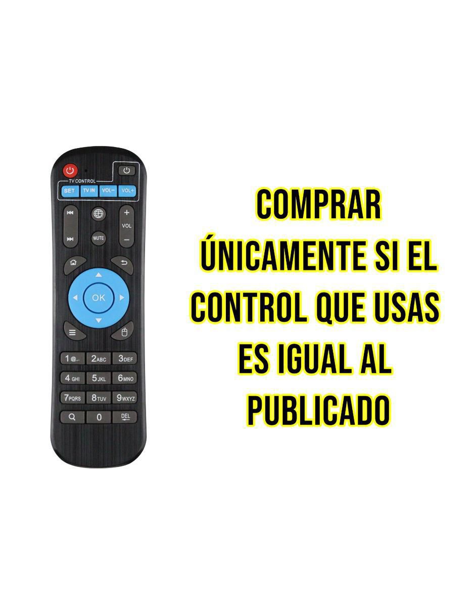 Control remoto universal para TV CE-TV10 TV Box Android 2023 Steren 6