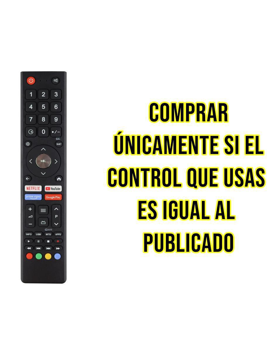 Control remoto para Smart TV CE-HY325 Hyundai HYLED5806A4KM HYLED5015A4KM 6