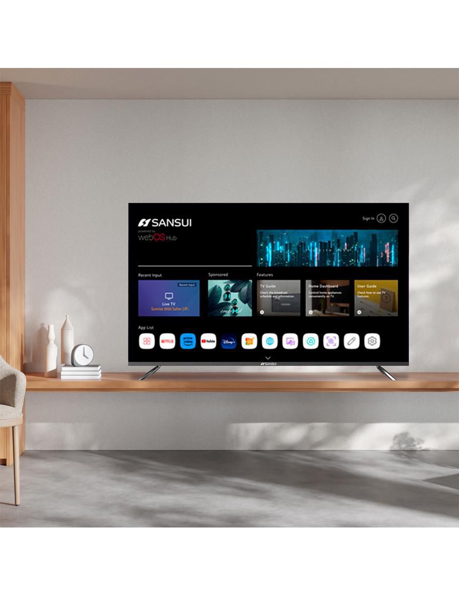 Pantalla Smart TV LED de 55 pulgadas 4K/UHD SMX55VAUW 7