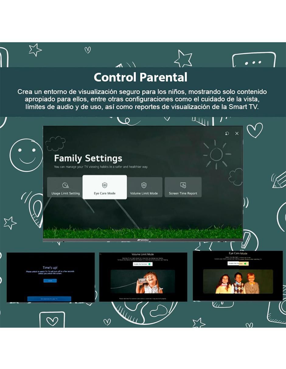 Pantalla Smart TV LED de 40 pulgadas Full HD SMX40VAFW 2