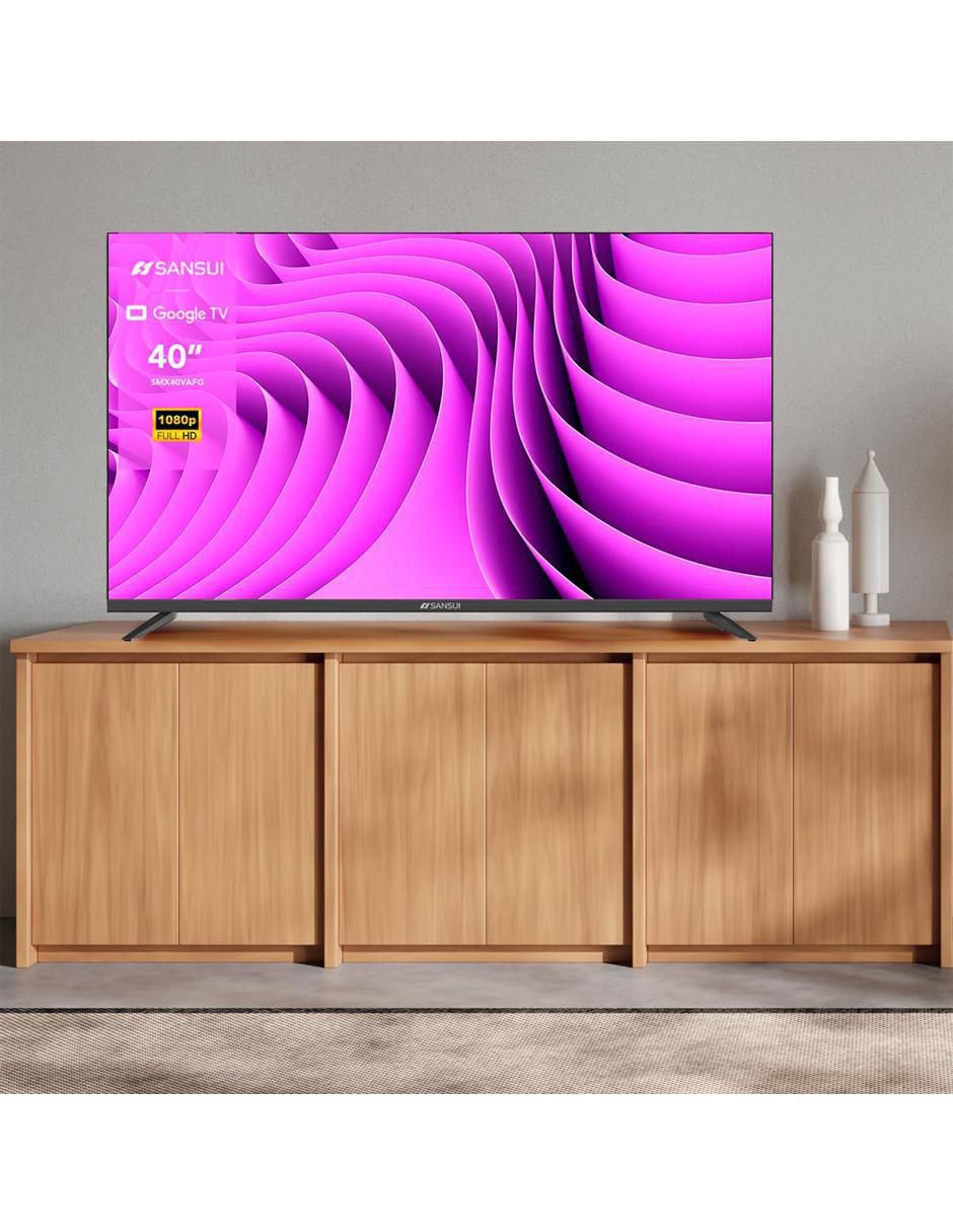 Pantalla Smart TV LED de 40 pulgadas Full HD SMX40VAFG con Google TV 2
