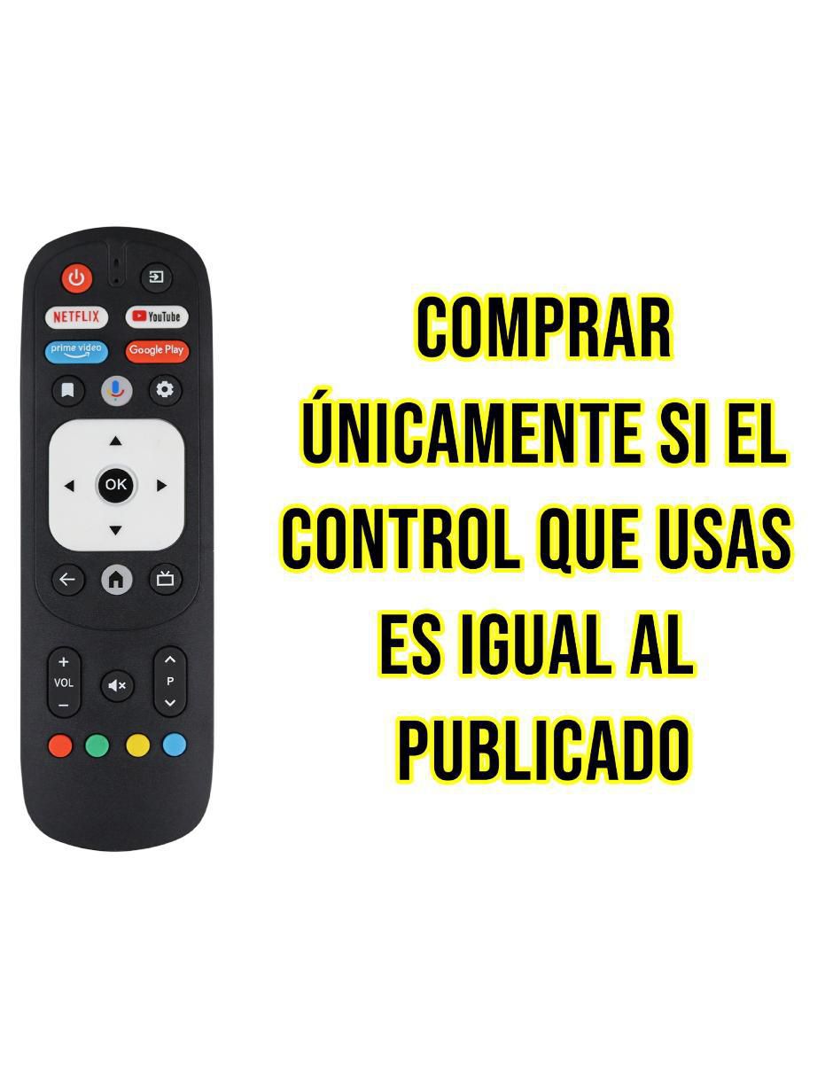 Control remoto para Smart TV CE-NGH32 Ghia G32atv22 7