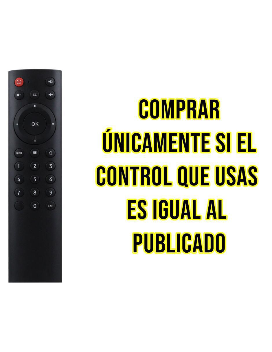 Control remoto para Smart TV CE-P4K POLAROID SMART TV 4K 5