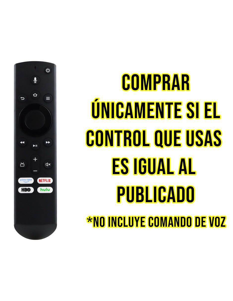 Control remoto para Smart TV CE-IS9 Insignia NS-RCFNA-19 Smart TV 4K 4