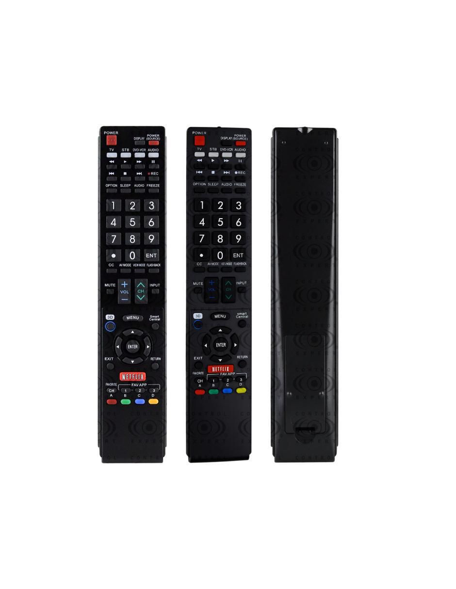 Control remoto para televisión master y sky CE-S84 Sharp 7