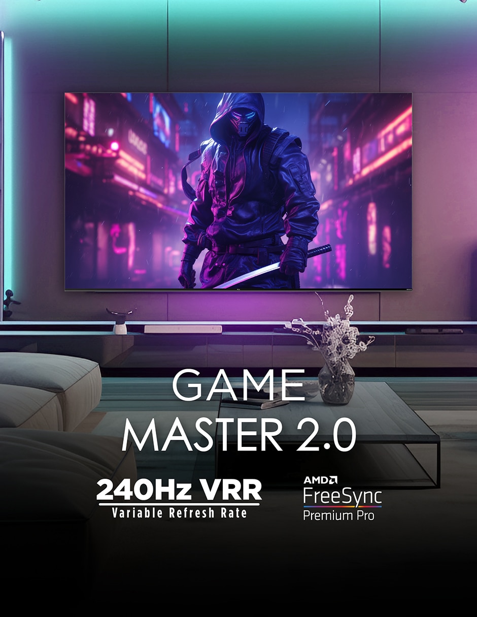 Pantalla Smart TV QD- mini LED de 115 pulgadas 4K/UHD 115QM891G con Google TV 14