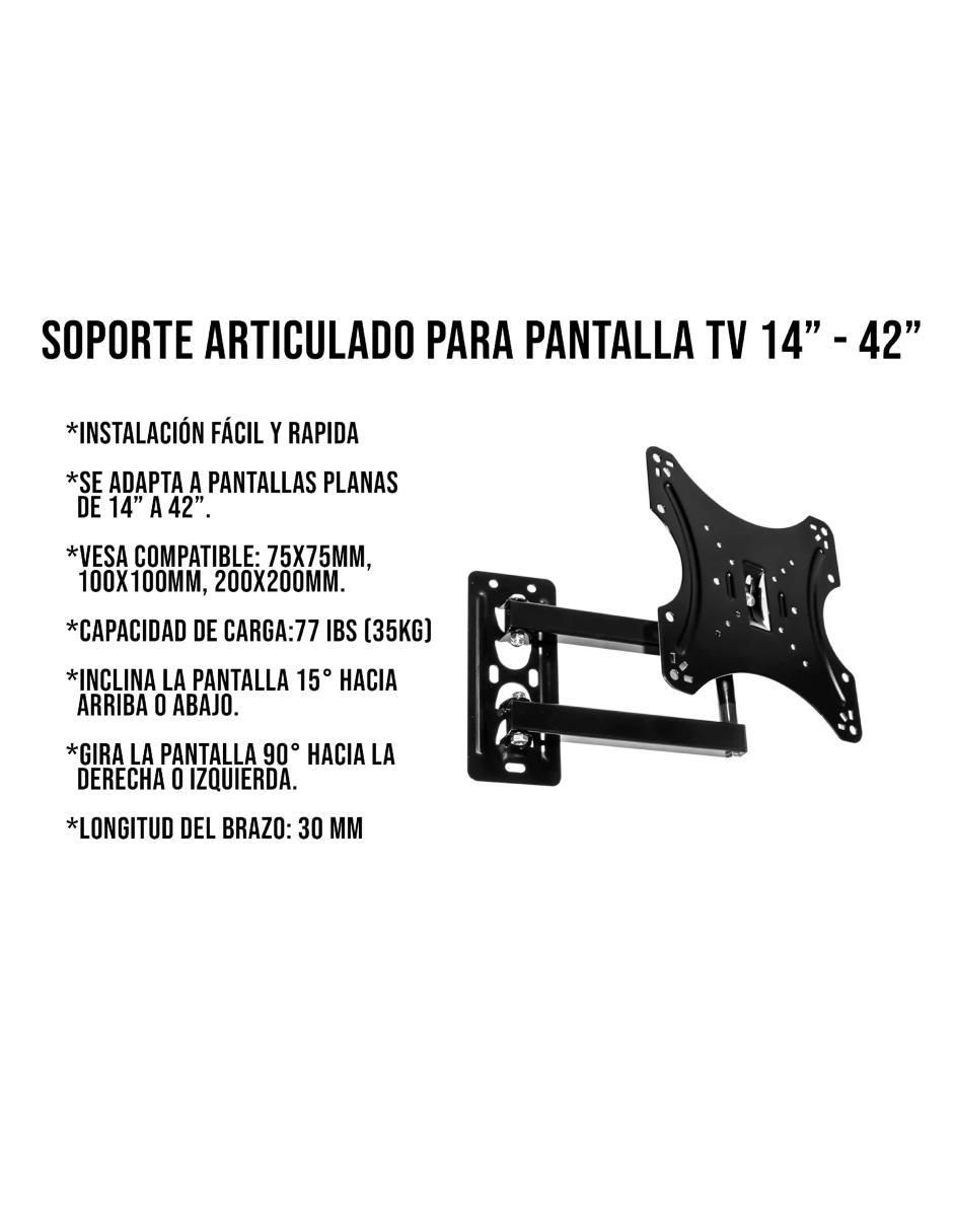 Soporte para pantalla articulado 2