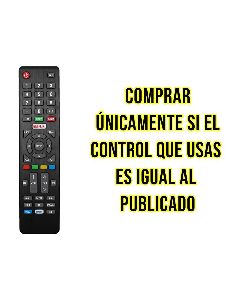 Control remoto para Smart TV CE-P21 Polaroid 4
