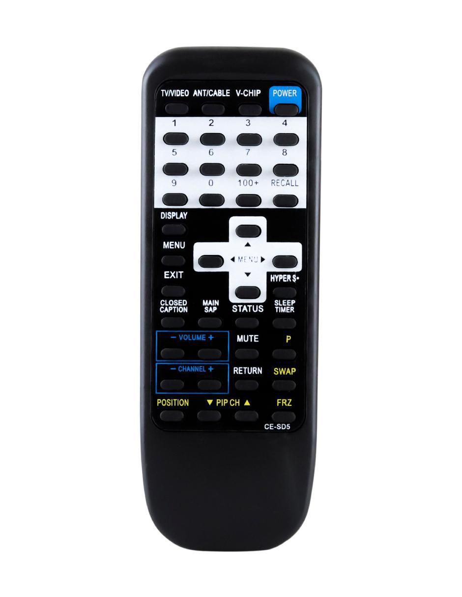 Control remoto para TV CE-011 JVC televisión análoga