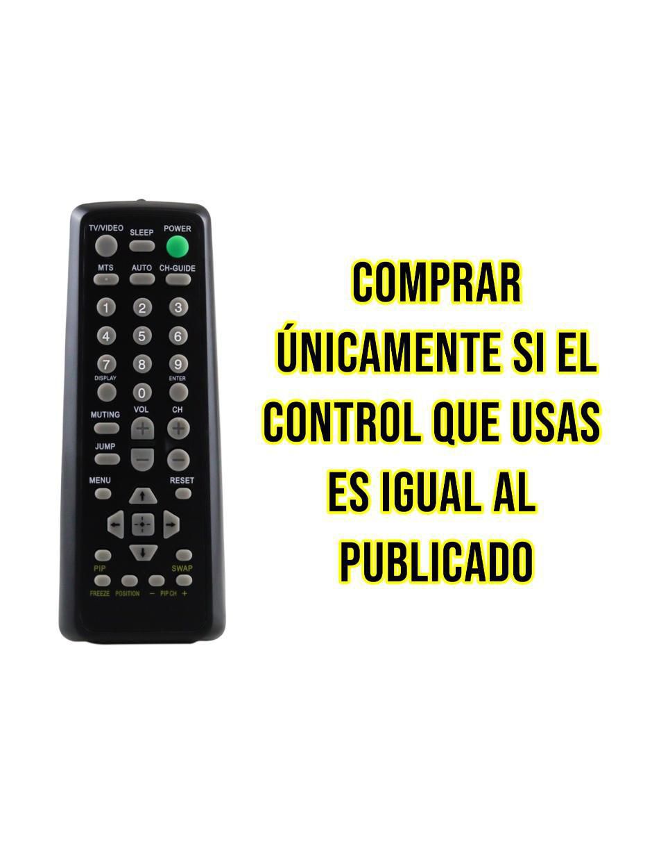 Control remoto para TV CE-101 Sony TV análogo 6