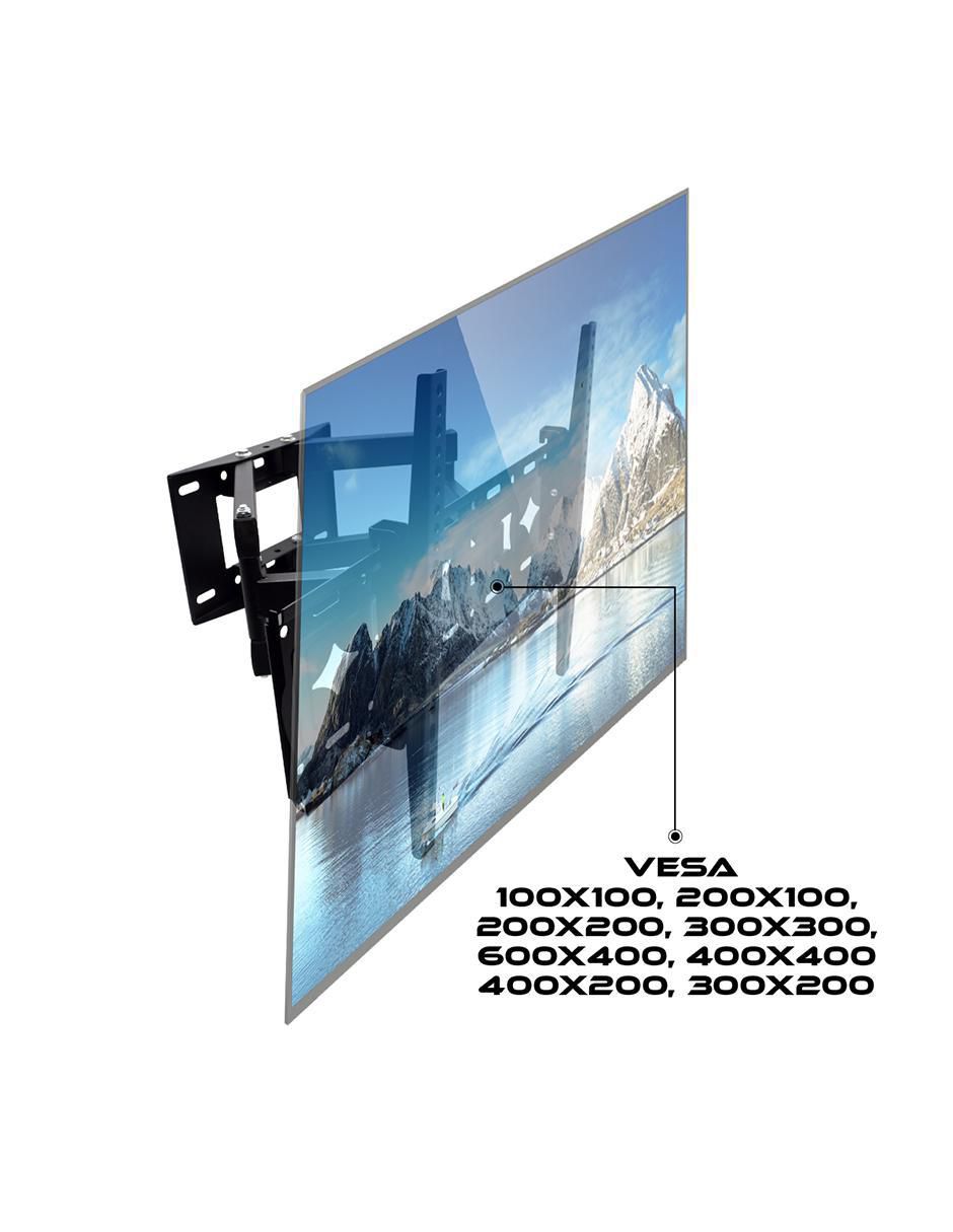 Soporte para pantalla articulado 32 - 85 pulgadas 6