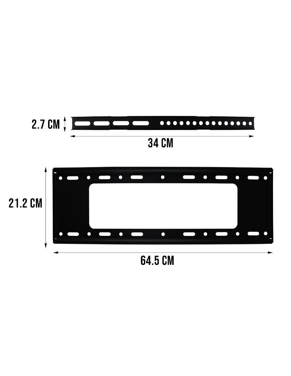 Soporte para pantalla fijo 40 - 80 pulgadas 5