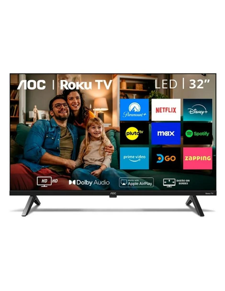 Pantalla Smart TV Plasma de 32 pulgadas Full HD 32S5045 con Roku TV 2