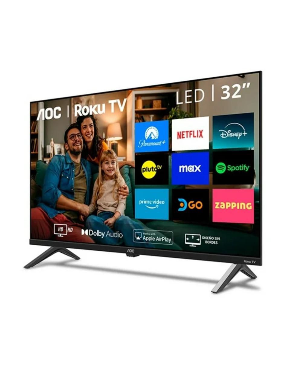 Pantalla Smart TV Plasma de 32 pulgadas Full HD 32S5045 con Roku TV 3