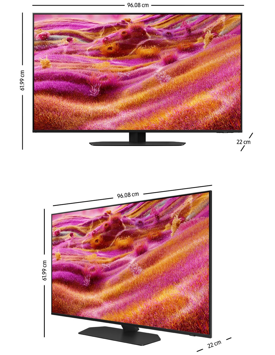 Pantalla Smart TV Neo QLED de 43 pulgadas 4K QN43QN90FAFXZX 10