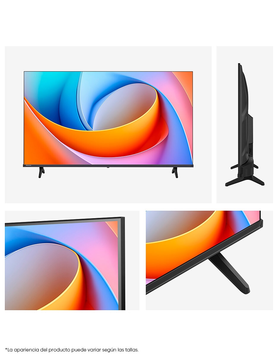 Pantalla Smart TV LED de 32 Pulgadas HD 32A4NV con AI Sports Mode 2