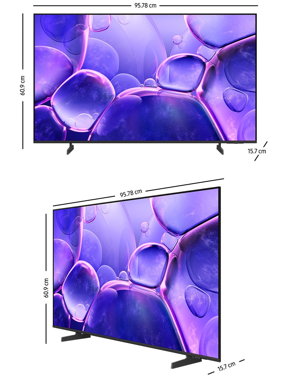 Pantalla Smart TV Crystal UHD de 43 pulgadas 4K UN43U8200FFXZX 10