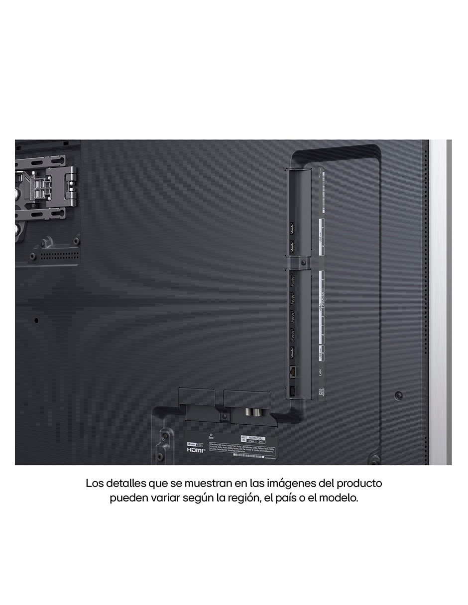 Pantalla Smart TV OLED de 83 pulgadas 4K OLED83G5PSA con evo AI 3