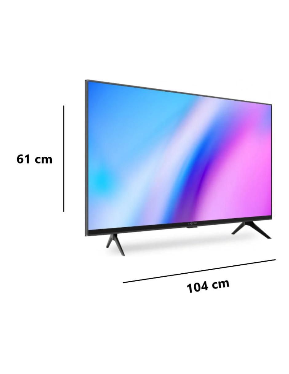 Pantalla Smart TV LED de 43 pulgadas Full HD 43-RSPF con Roku TV