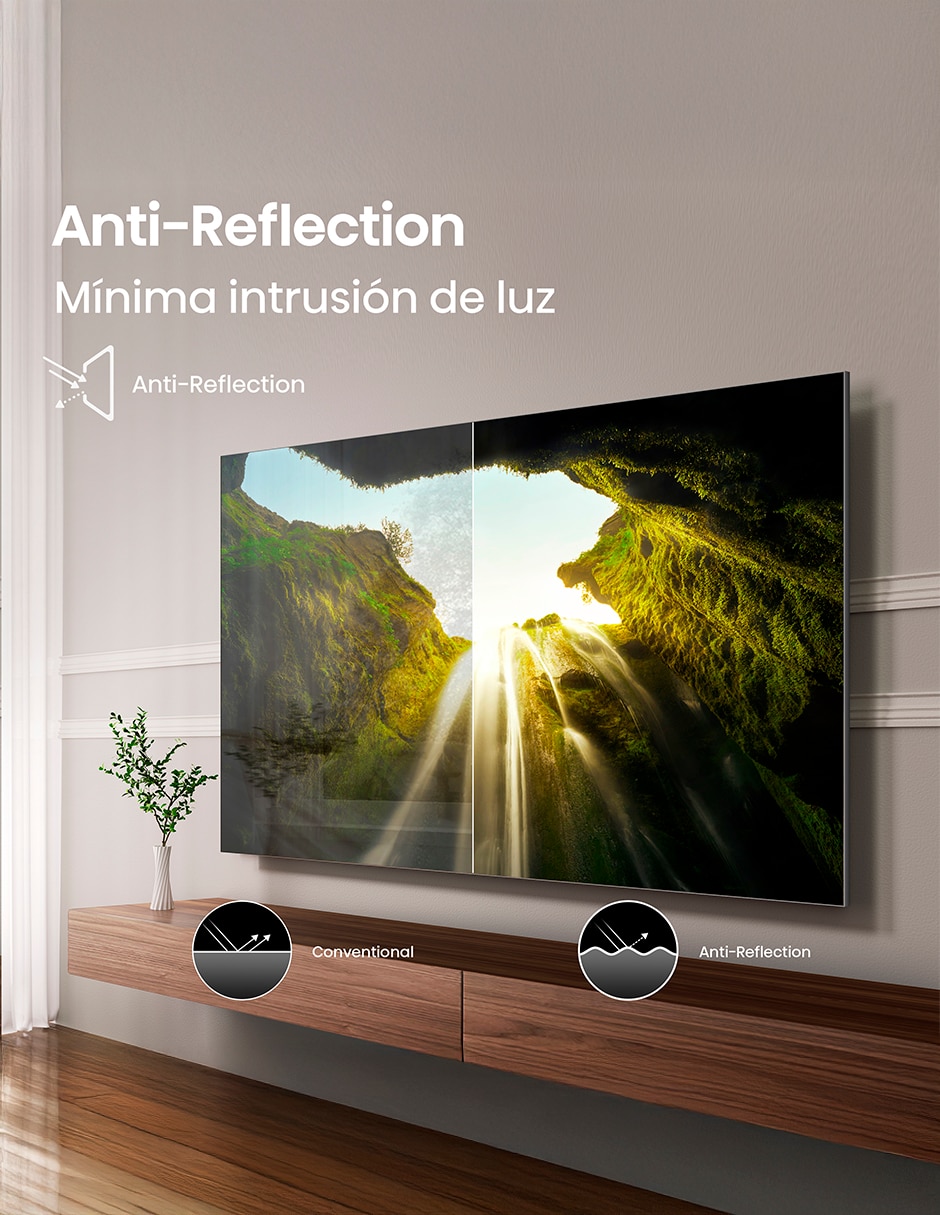 Pantalla Smart TV QD- mini LED de 100 pulgadas 4K/UHD 100U7QG Pro con Google TV con AI Picture 9