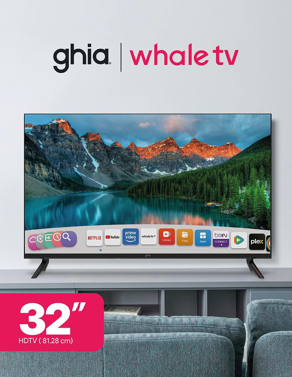 Pantalla Smart TV LED de 32 pulgadas HD g32w25 con Whale OS 5